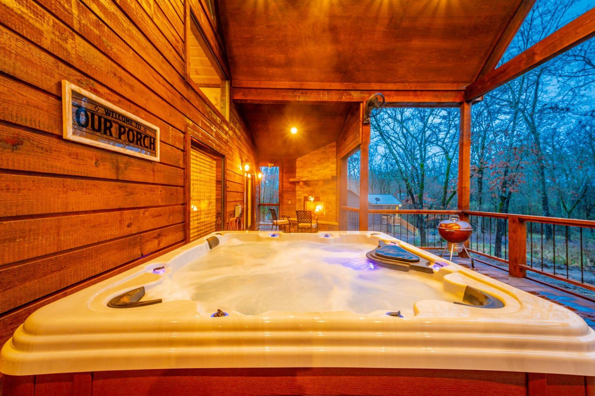 The Luxurious Blue Sky Lodge Is Epic! Broken Bow Buitenkant foto