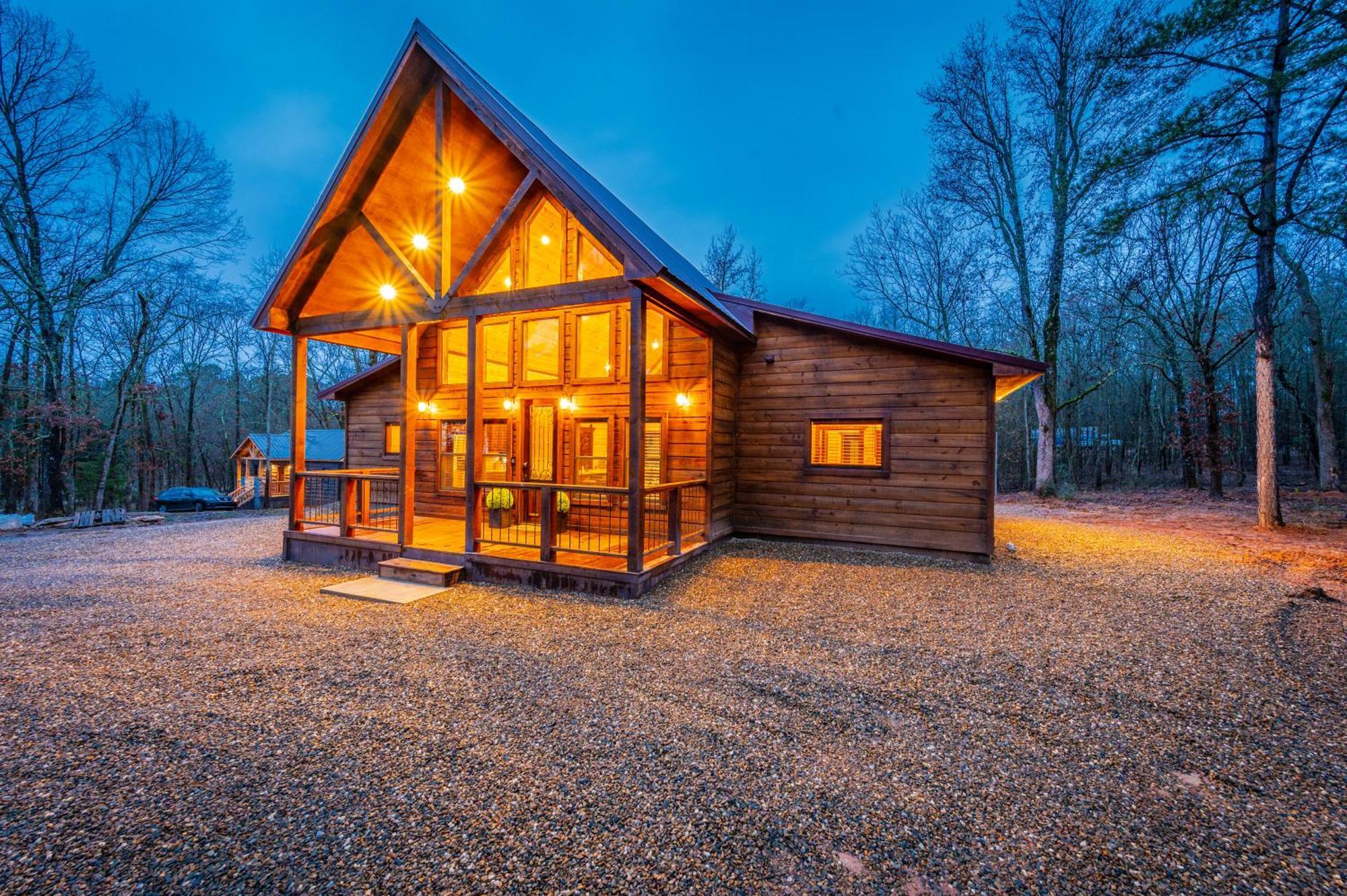 The Luxurious Blue Sky Lodge Is Epic! Broken Bow Buitenkant foto