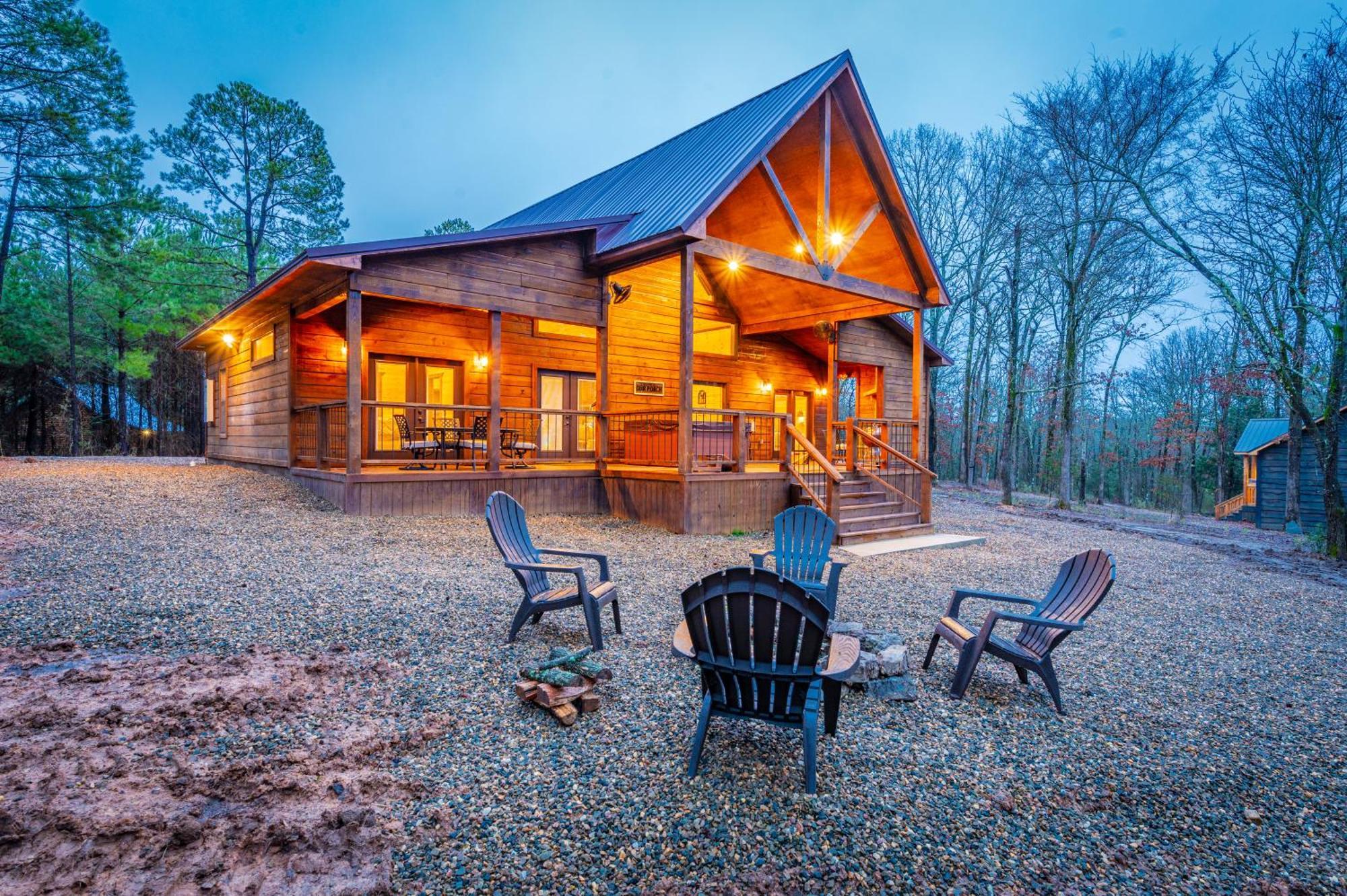 The Luxurious Blue Sky Lodge Is Epic! Broken Bow Buitenkant foto