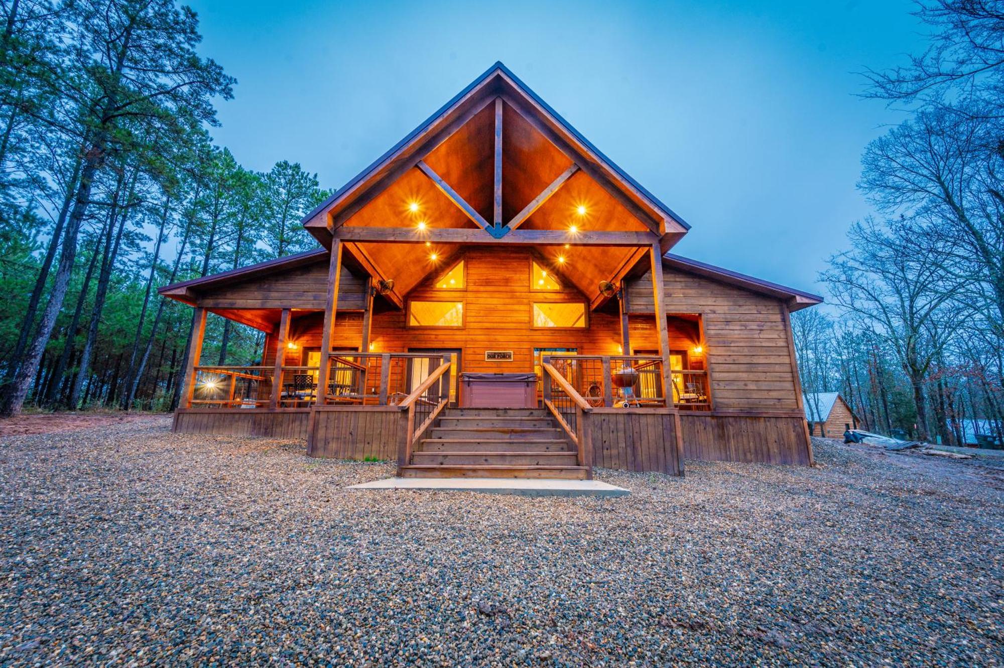 The Luxurious Blue Sky Lodge Is Epic! Broken Bow Buitenkant foto