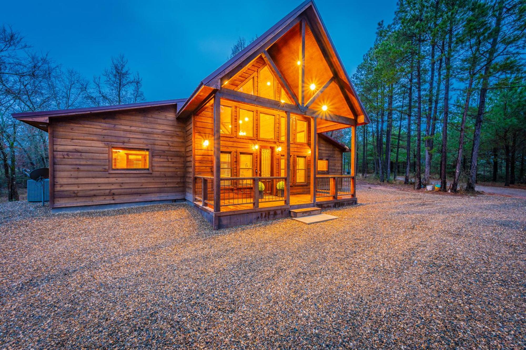 The Luxurious Blue Sky Lodge Is Epic! Broken Bow Buitenkant foto